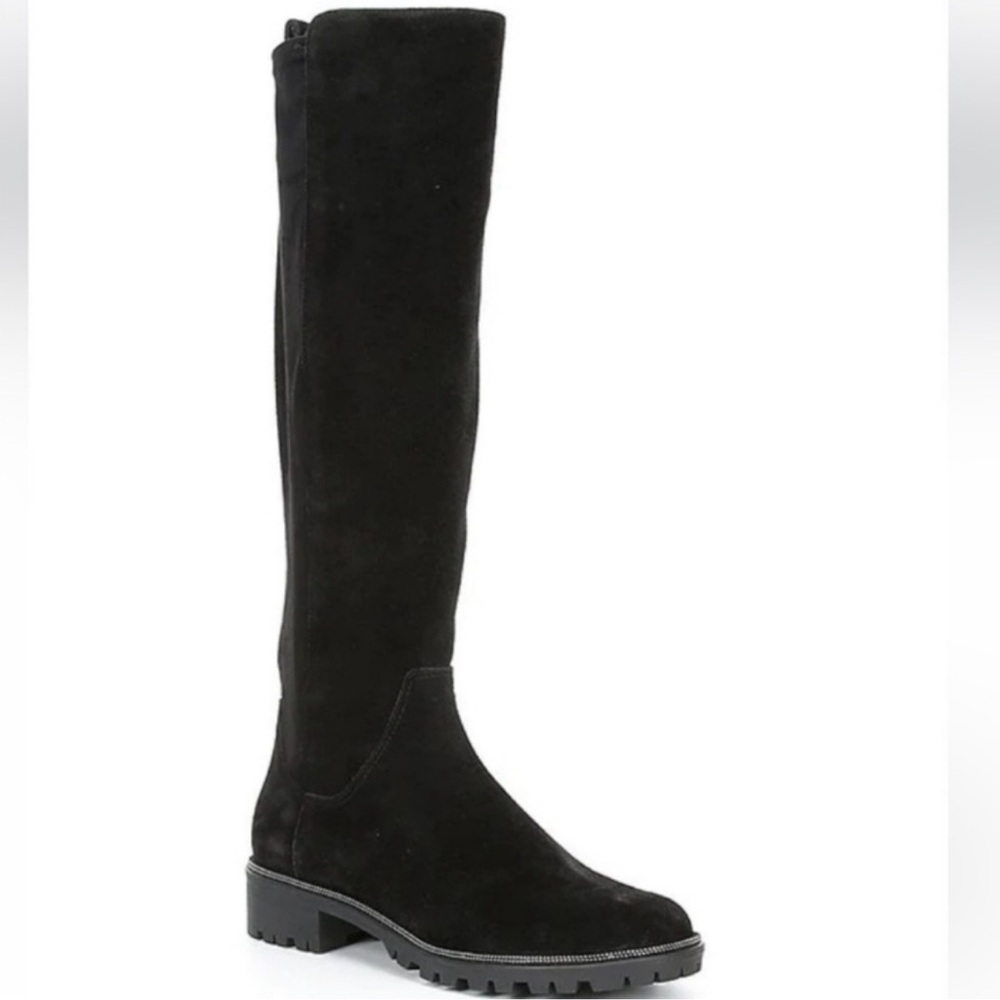 Alex Marie Black Over the Knee Boots